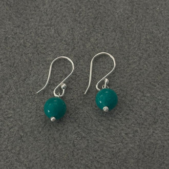 ARETE CON ARILLO DE TURQUEZA, PLATA .925