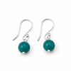 ARETE CON ARILLO DE TURQUEZA, PLATA .925