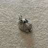 Sterling Silver .925 owl-shaped pendant
