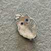 Sterling Silver .925 owl-shaped pendant
