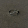 Anillo de Pico con Zirconia, Talla 6,8,9, Plata .925