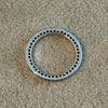 Anillo Churumbela color Verde, Talla7,6, Plata .925