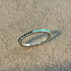 Anillo Churumbela color Verde, Talla7,6, Plata .925