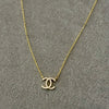Collar con bano de oro, Plata .925