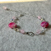 PULSERA AGATHA, ELIGEN COLOR AZUL, CAFE, MORADO, FIUSHA, ROSA, PLATA .925