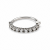 Anillo medio crurumbela blanca size 7,8,9