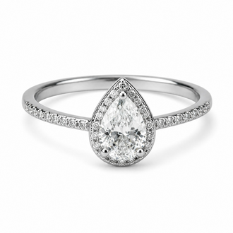 ANILLO DE GOTA CON BANO DE RODIO PLATA .925 7,8,9