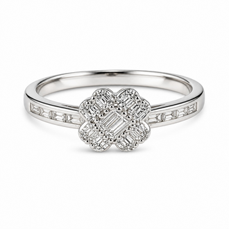 Anillo Soltario zirconia blanca 7,8,9