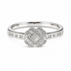 Anillo Soltario zirconia blanca 7,8,9