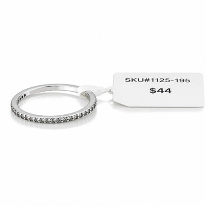 ANILLO PAN SPARKLING BAND BLANCA 6,7,8,9
