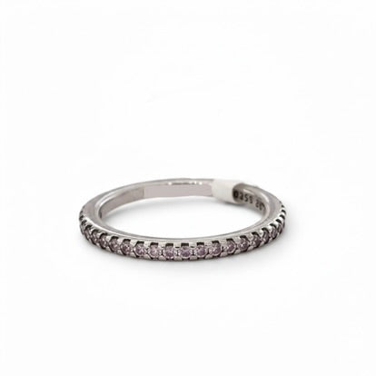 ANILLO PAN SPARKLING BAND ROSA 6,7,8,9