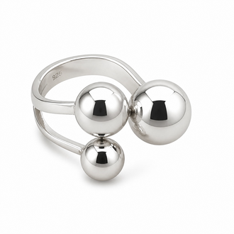 ANILLO DE BOLITAS SIZE 6