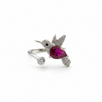 ANILLO COLIBRI ZIRCONIA RODA TALLA 6