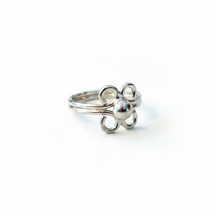 Anillo para el pie en plata .925 Talla 3