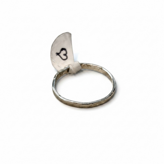 Anillo para el pie en plata .925 delgado Talla 3.5
