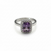 ANILLO CUADRADO TORNAZOL TALLA 6,7,8