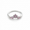 ANILLO FLOR ROSA TALLA 7