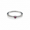 ANILLO CORAZONCITO ROSA TALLA 7