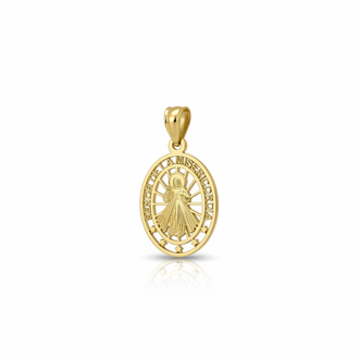 MEDALLA DEL SENOR DE LA MISERICORDIA, ORO 1OK