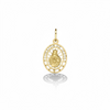 MEDALLA DEL SAGRADO CORAZON DE JESUS, ORO 1OK