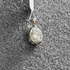 Sterling silver moissanite pendant 2.0CT, certificate available