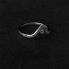 Anillo de Pico con Zirconia, Talla 6,8,9, Plata .925