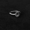 Anillo de Oval con circonia, Talla 6,7,9, Plata .925