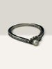Anillo de Sirenita con perla, Talla 5,6,7,8,9, Plata .925