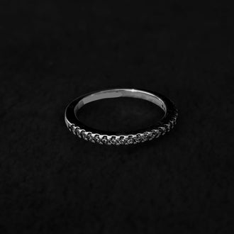Anillo con Zirconia, Talla 6,7,8, Plata .925