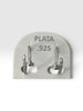 Arretes de clavo, Plata .925