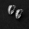 Arretes Hugguie Corazon con Zirconia, Plata .925