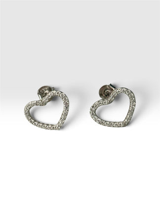 Arrete Corazon con Zirconia, Plata .925