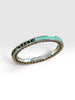 Anillo Churumbela color Verde, Talla7,6, Plata .925