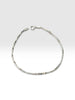 Pulsera delgada estillo box, Plata .925