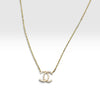 Collar con bano de oro, Plata .925